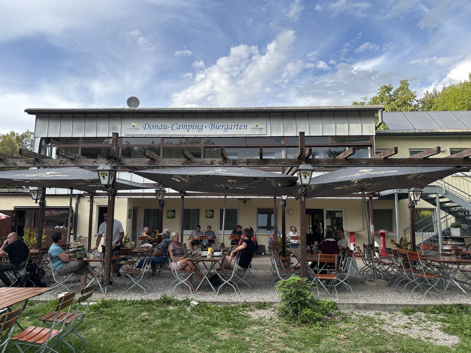 Biergarten der Eichwaldstuben